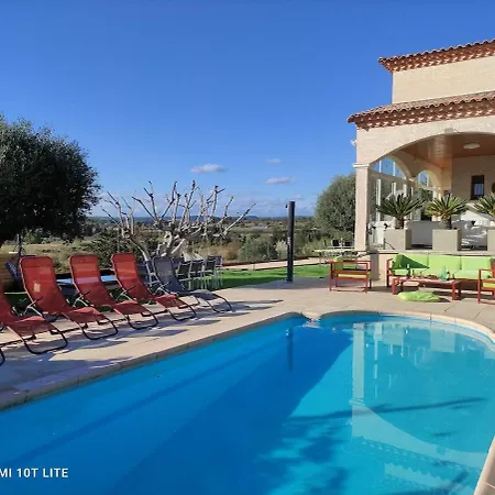 别墅 Les Trois Oliviers Loupian